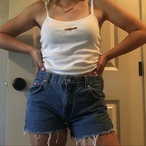 Wrangler cut off shorts